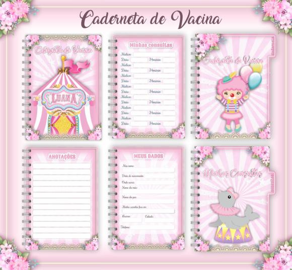Arquivo Digital - Caderneta de Vacina - Circo Menina 02