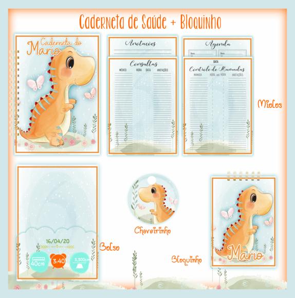 Arquivo Digital - Caderneta de Vacina - Dino Menino