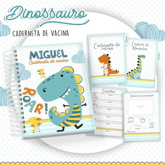 Arquivo Digital - Caderneta de Vacina - Dinossauro 04