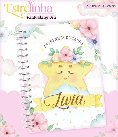 Arquivo Digital - Caderneta de Vacina - Estrelinha Menina