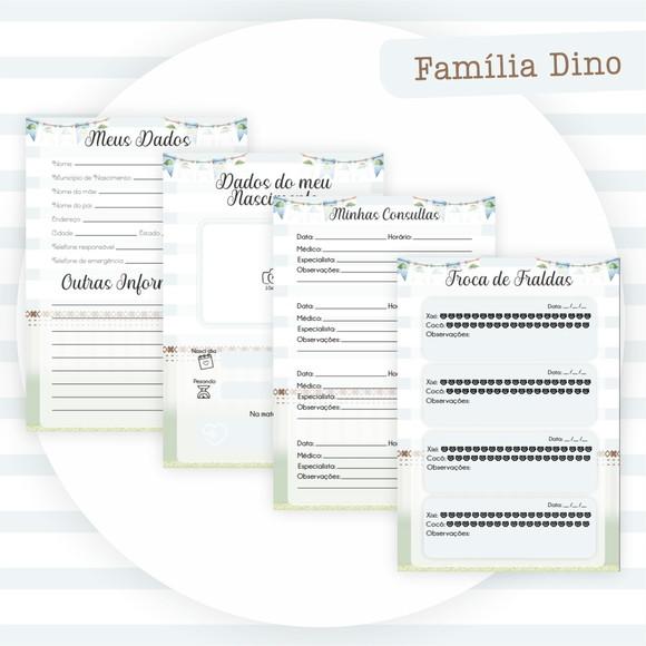 Arquivo Digital - Caderneta de Vacina - Familia Dino