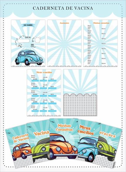 Arquivo Digital - Caderneta de Vacina - Fusca + Cartao