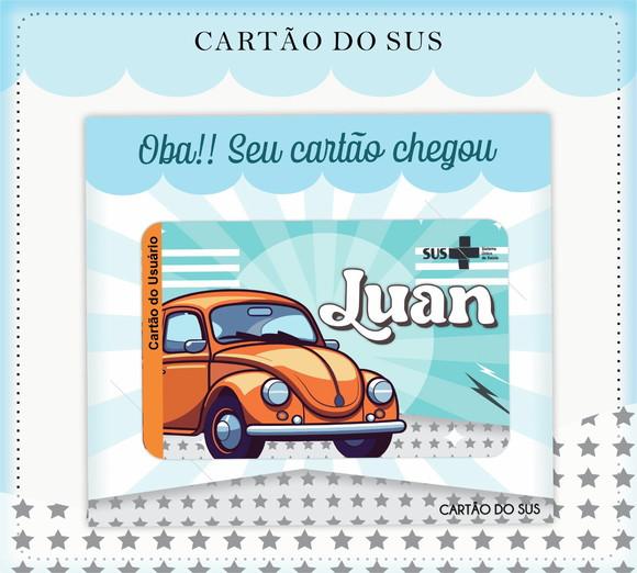 Arquivo Digital - Caderneta de Vacina - Fusca + Cartao