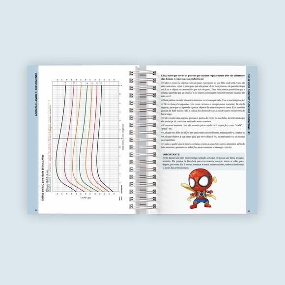 Arquivo Digital - Caderneta de Vacina - Homem Aranha Baby