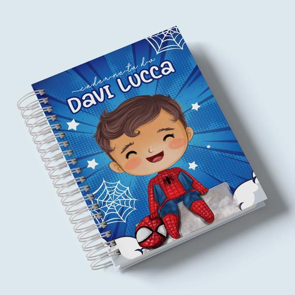 Arquivo Digital - Caderneta de Vacina - Homem Aranha Baby