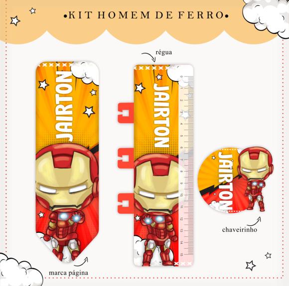 Arquivo Digital - Caderneta de Vacina - Homem de Ferro