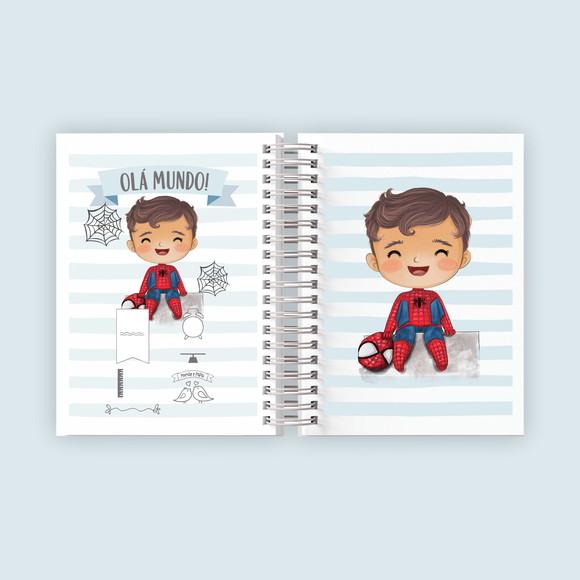 Arquivo Digital - Caderneta de Vacina - Homem Aranha Baby