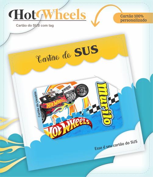 Arquivo Digital - Caderneta de Vacina - Hot Wheels