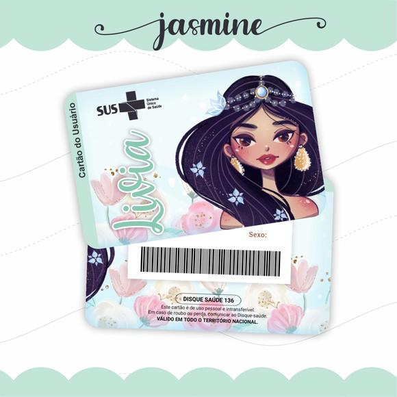 Arquivo Digital - Caderneta de Vacina - Jasmine 03 + Cartao