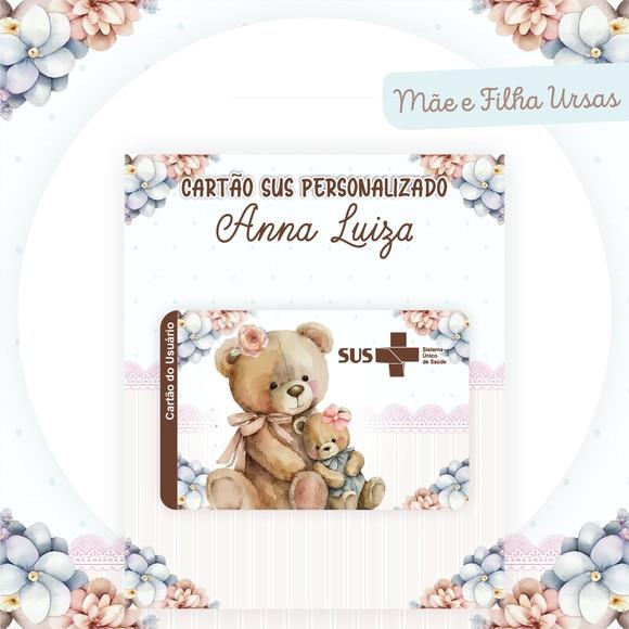 Arquivo Digital - Caderneta de Vacina - Mãe e Filha Ursas