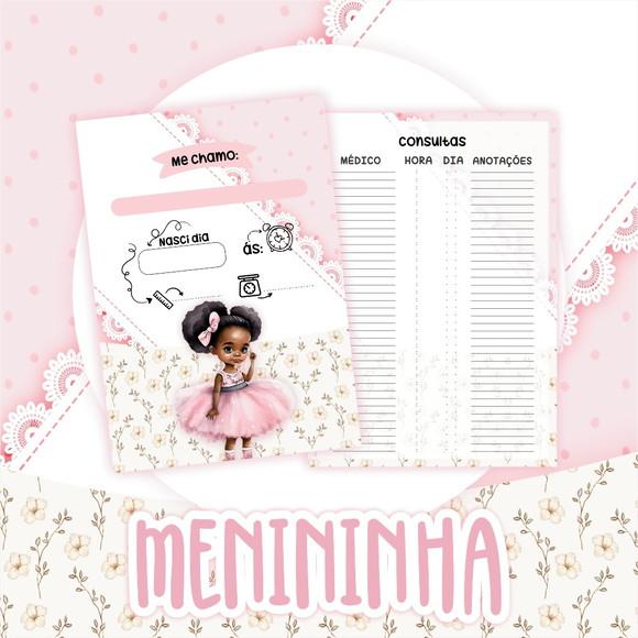 Arquivo Digital - Caderneta de Vacina - Menina Negra