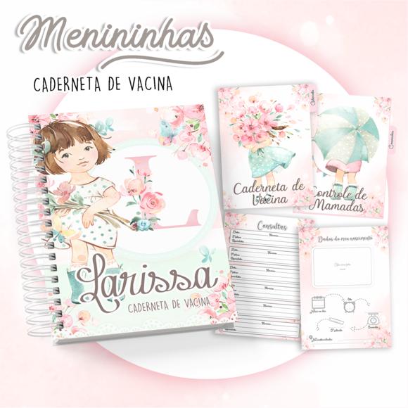 Arquivo Digital - Caderneta de Vacina - Menininhas Alfabeto