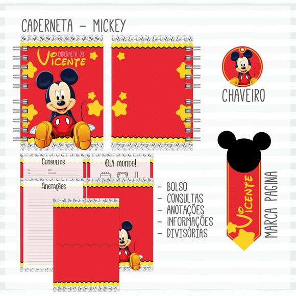 Arquivo Digital - Caderneta de Vacina - Mickey 04