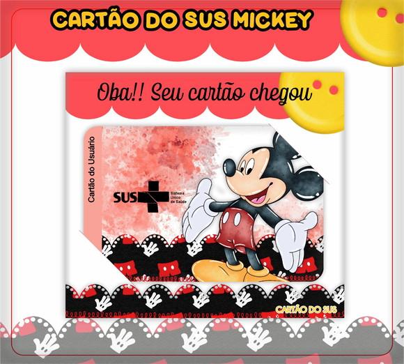 Arquivo Digital - Caderneta de Vacina - Mickey 03