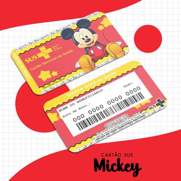Arquivo Digital - Caderneta de Vacina - Mickey 04