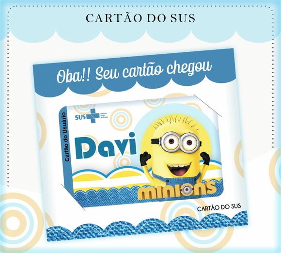 Arquivo Digital - Caderneta de Vacina - Minions