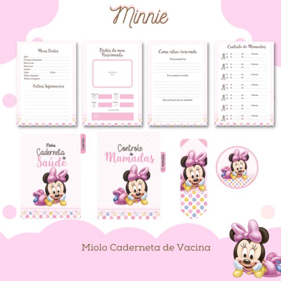 Arquivo Digital - Caderneta de Vacina - Minnie Baby