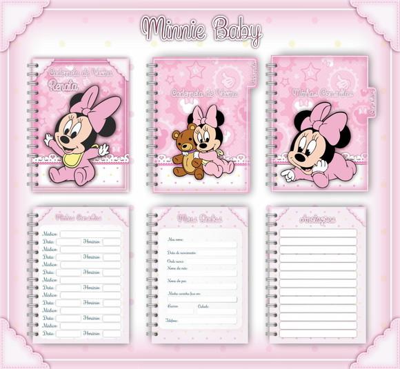 Arquivo Digital - Caderneta de Vacina - Minnie Baby 02