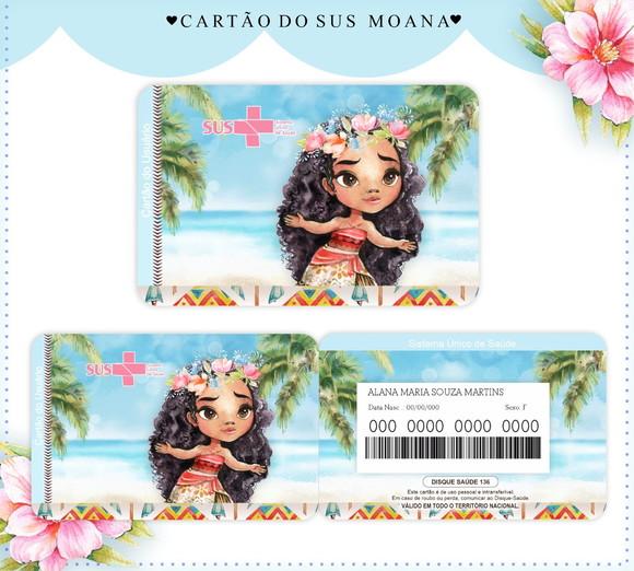 Arquivo Digital - Caderneta de Vacina - Moana