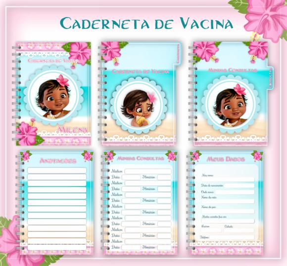 Arquivo Digital - Caderneta de Vacina - Moana Baby