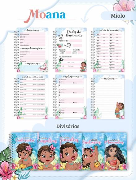 Arquivo Digital - Caderneta de Vacina - Moana 02 + Cartao