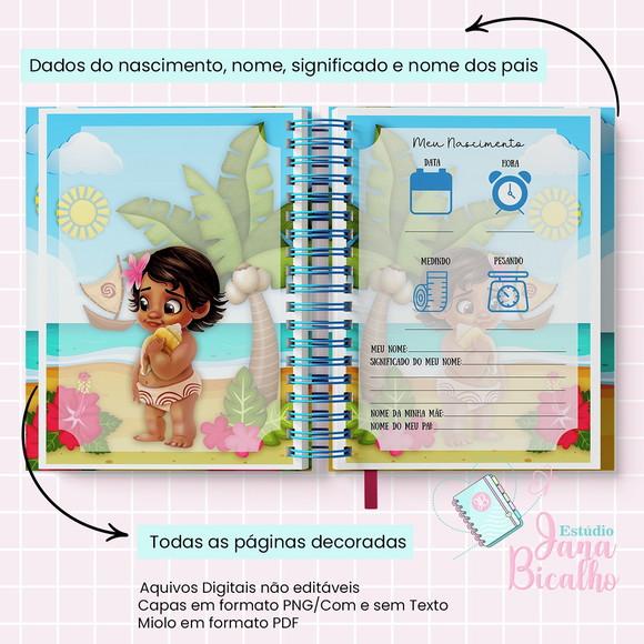 Arquivo Digital - Caderneta de Vacina - Moana Baby 03