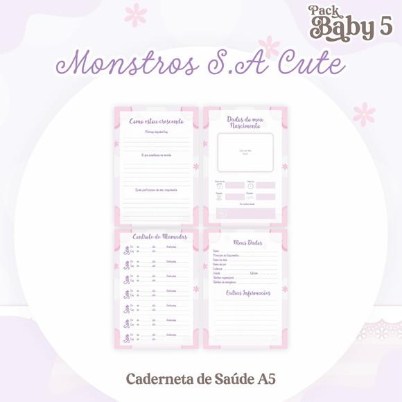 Arquivo Digital - Caderneta de Vacina - Monstros Sa Cute