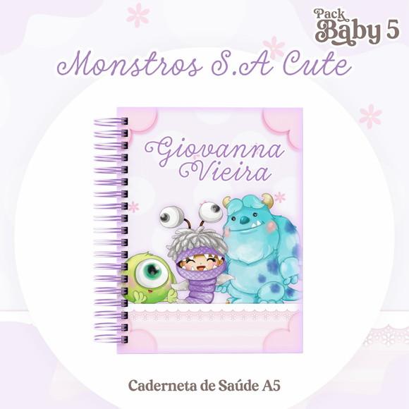 Arquivo Digital - Caderneta de Vacina - Monstros Sa Cute