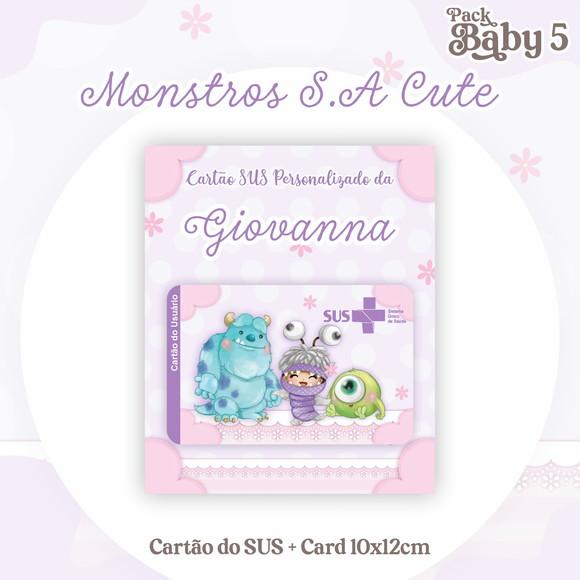 Arquivo Digital - Caderneta de Vacina - Monstros Sa Cute