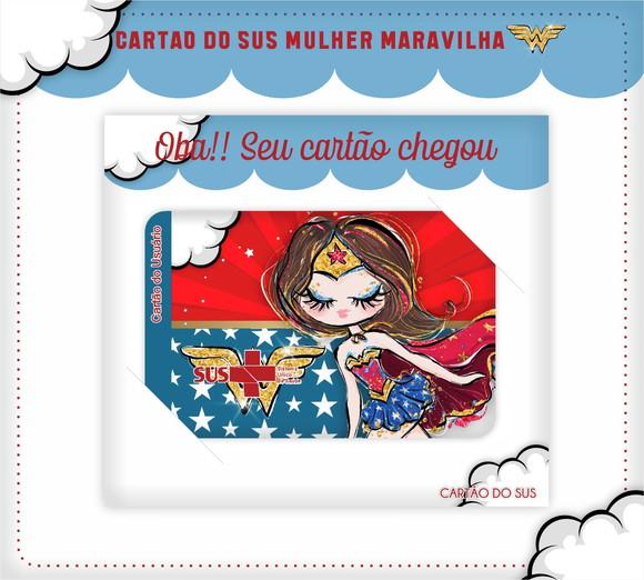 Arquivo Digital - Caderneta de Vacina - Mulher Maravilha
