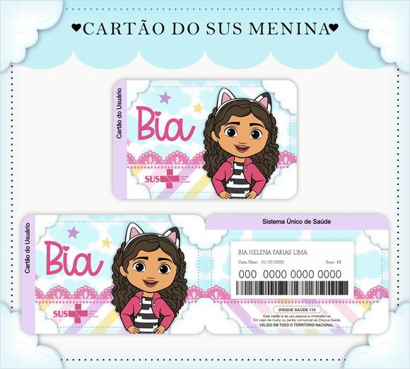Arquivo Digital - Caderneta de Vacina - Mundo Magico da Gaby