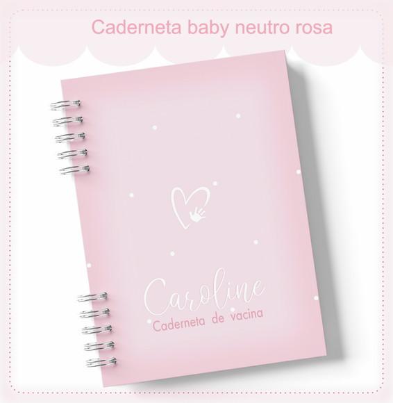 Arquivo Digital - Caderneta de Vacina - Neutro Rosa 03