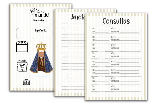 Arquivo Digital - Caderneta de Vacina - Nossa Senhora Menino