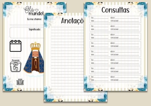 Arquivo Digital - Caderneta de Vacina - Nossa Senhora Menina