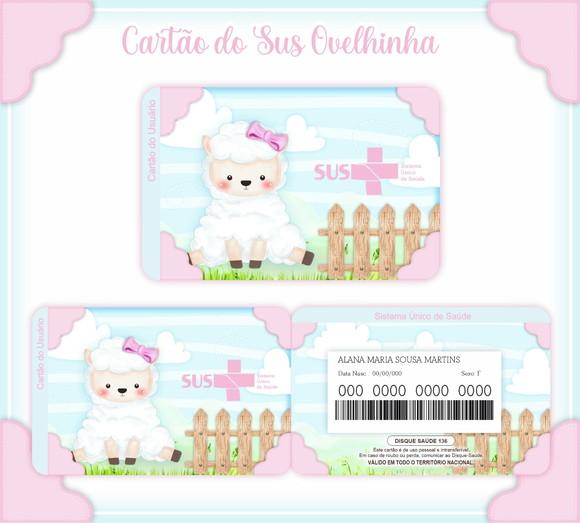 Arquivo Digital - Caderneta de Vacina - Ovelhinha Menina