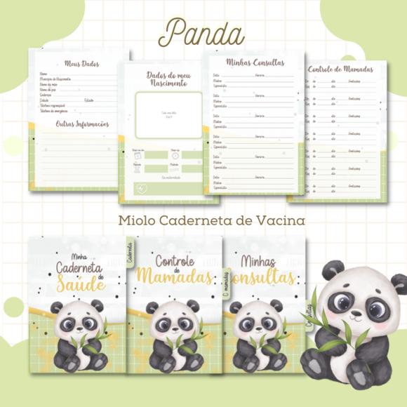 Arquivo Digital - Caderneta de Vacina - Panda Menino 02