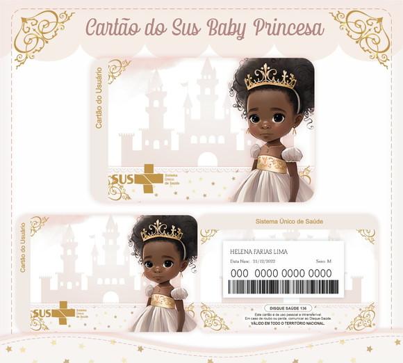Arquivo Digital - Caderneta de Vacina - Princesa Negra