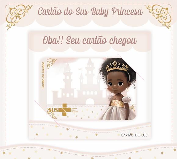 Arquivo Digital - Caderneta de Vacina - Princesa Negra