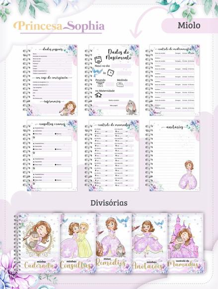 Arquivo Digital - Caderneta de Vacina - Princesa Sophia 02