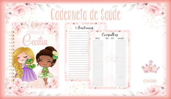 Arquivo Digital - Caderneta de Vacina - Princesas 02