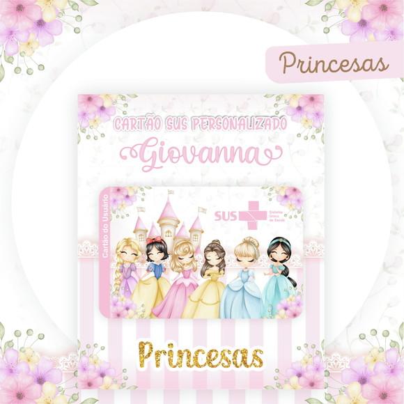 Arquivo Digital - Caderneta de Vacina - Princesas 03