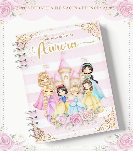 Arquivo Digital - Caderneta de Vacina - Princesas Disney 02