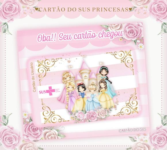 Arquivo Digital - Caderneta de Vacina - Princesas Disney 02