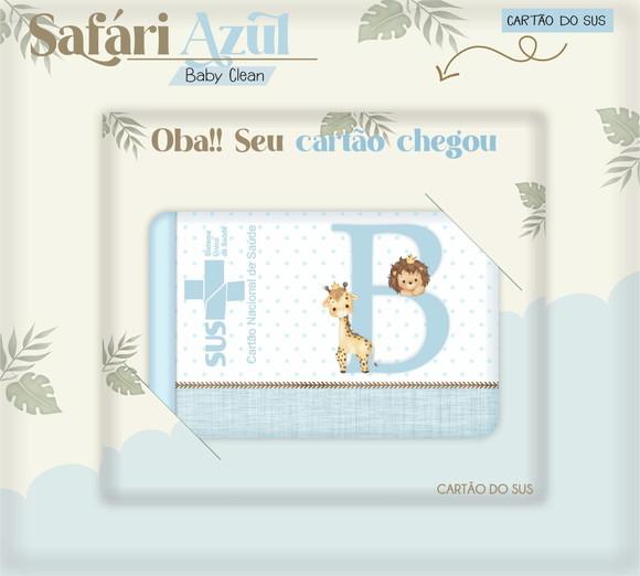 Arquivo Digital - Caderneta de Vacina - Safari Azul