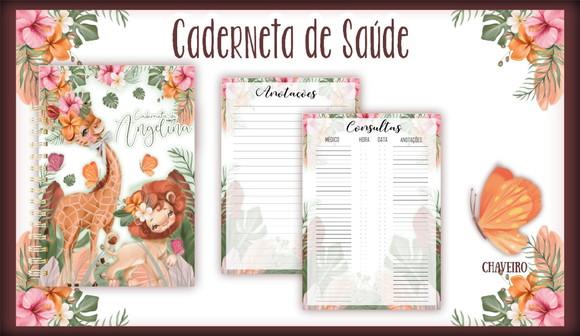 Arquivo Digital - Caderneta de Vacina - Safari Menina 03