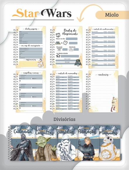Arquivo Digital - Caderneta de Vacina - Star Wars 03