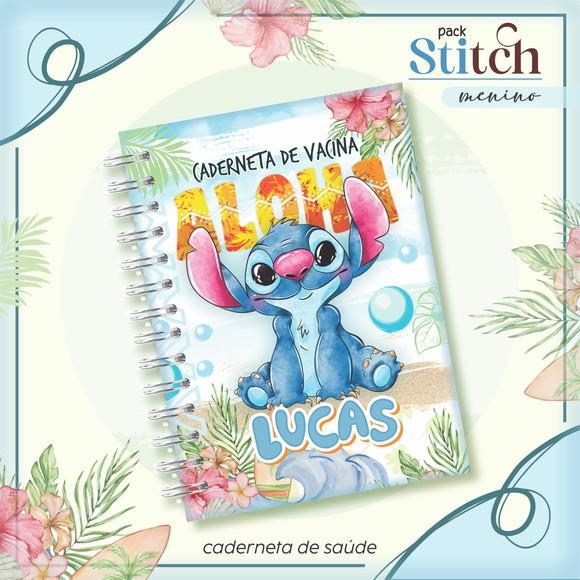 Arquivo Digital - Caderneta de Vacina - Stitch Menino