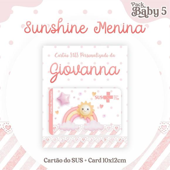 Arquivo Digital - Caderneta de Vacina - Sunshine Menina