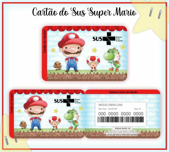 Arquivo Digital - Caderneta de Vacina - Super Mario 02