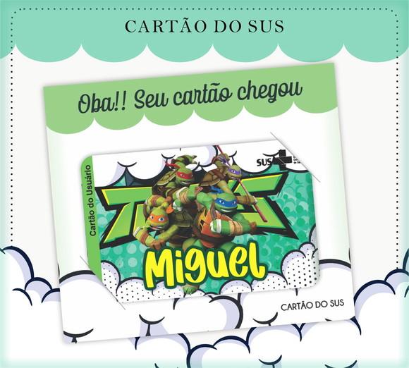 Arquivo Digital - Caderneta de Vacina - Tartarugas Ninja